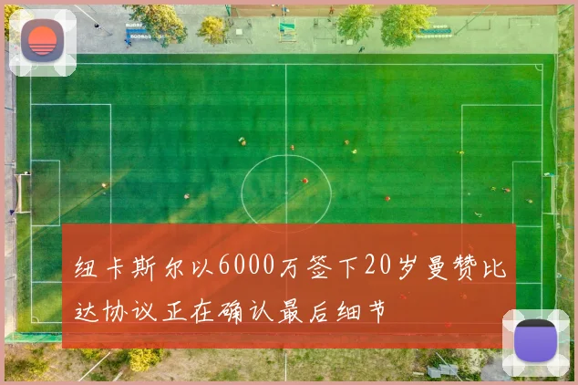 纽卡斯尔以6000万签下20岁曼赞比达协议正在确认最后细节